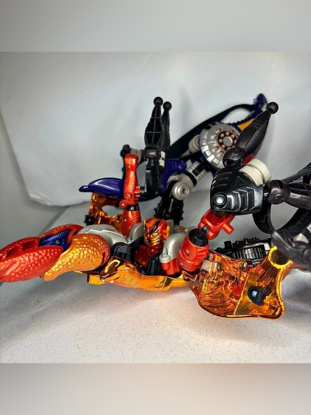 VTG Beast Wars Transformers Transmetals Rampage Action Figure Incomplete 1997 - Picture 12 of 14